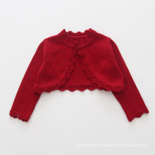 Châle Cardigan en Tricot pour Grands Enfants